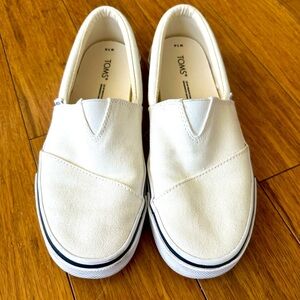 TOMS Women’s Alpagartas Fenix White Slip On